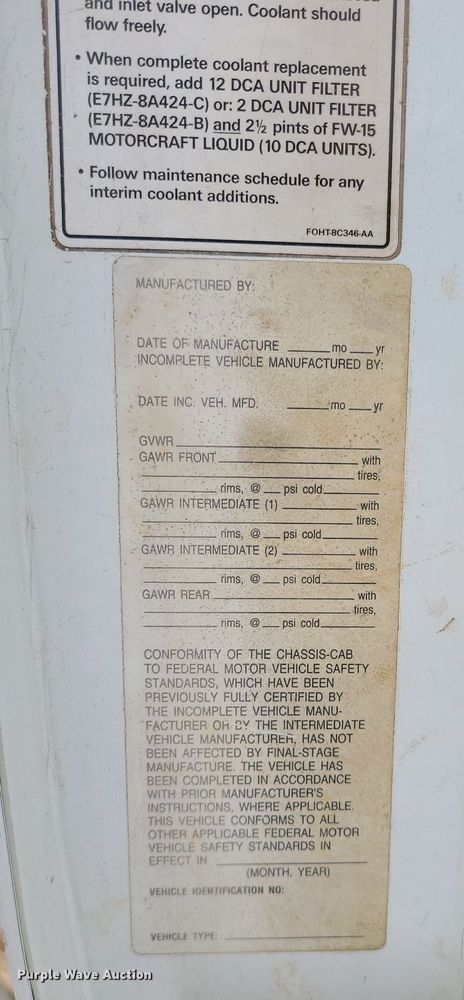 image for item MO9969 1999 Sterling L-Line  dump truck