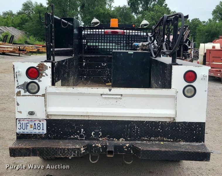 image for item MO9972 2009 Dodge Ram 2500HD  Quad Cab utility bed pickup truck