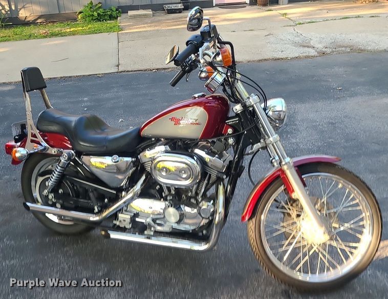 image for item MO9979 1997 Harley Davidson XL 1200C  motorcycle