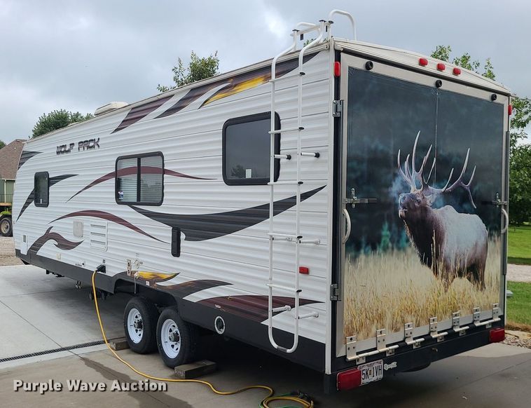 image for item MQ9532 2011 Forest River Wolf Pack  camper