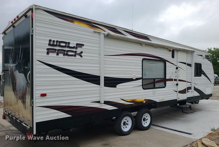 image for item MQ9532 2011 Forest River Wolf Pack  camper