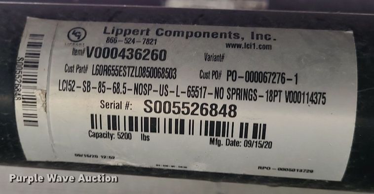 image for item MQ9532 2011 Forest River Wolf Pack  camper