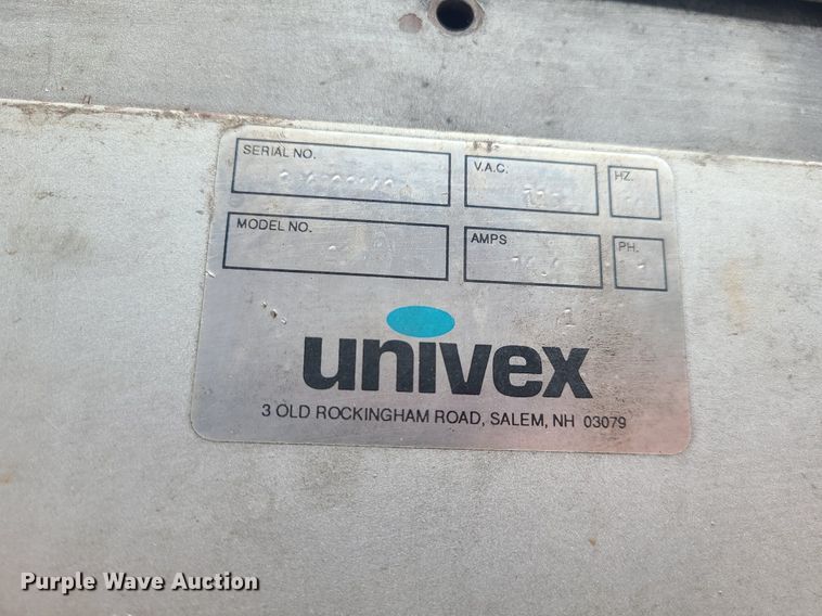 image for item MQ9540 Univex  mixer