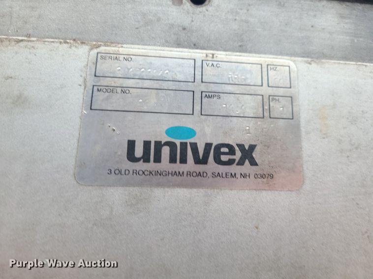 image for item MQ9540 Univex  mixer