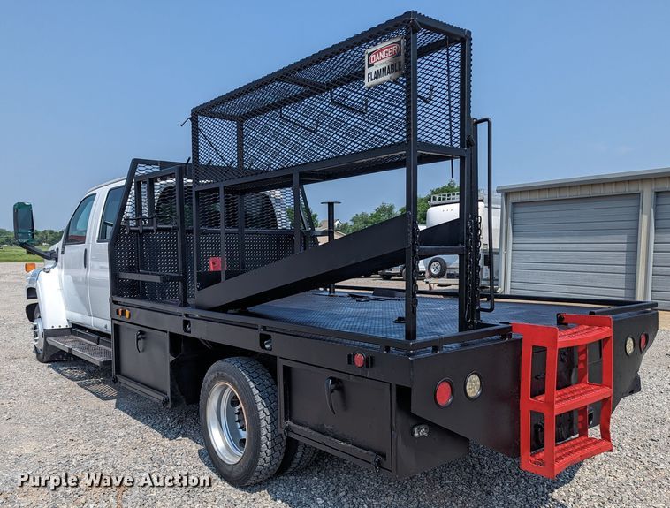 image for item MX9312 2008 Chevrolet C4500  Crew Cab flatbed truck
