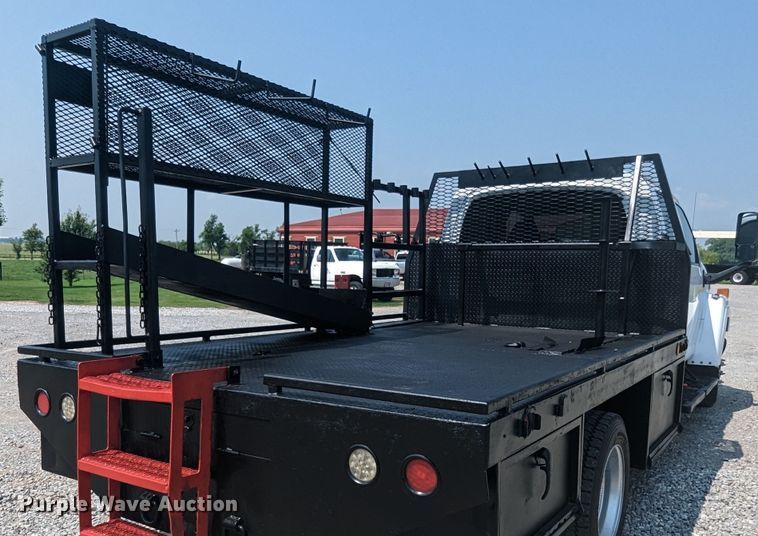 image for item MX9312 2008 Chevrolet C4500  Crew Cab flatbed truck