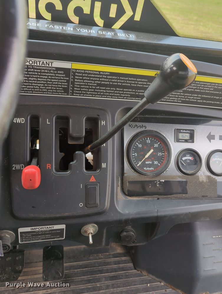 image for item MY9382 2014 Kubota RTV1140 CPX  utility vehicle