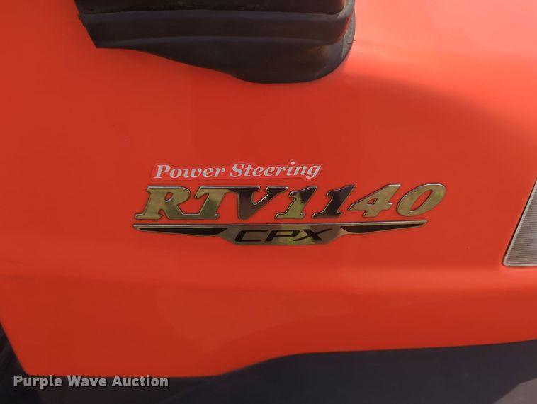 image for item MY9382 2014 Kubota RTV1140 CPX  utility vehicle