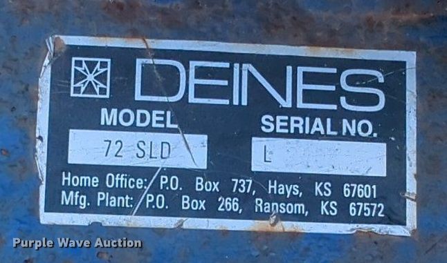 image for item MY9427 Deines 72SLD  ZTR lawn mower