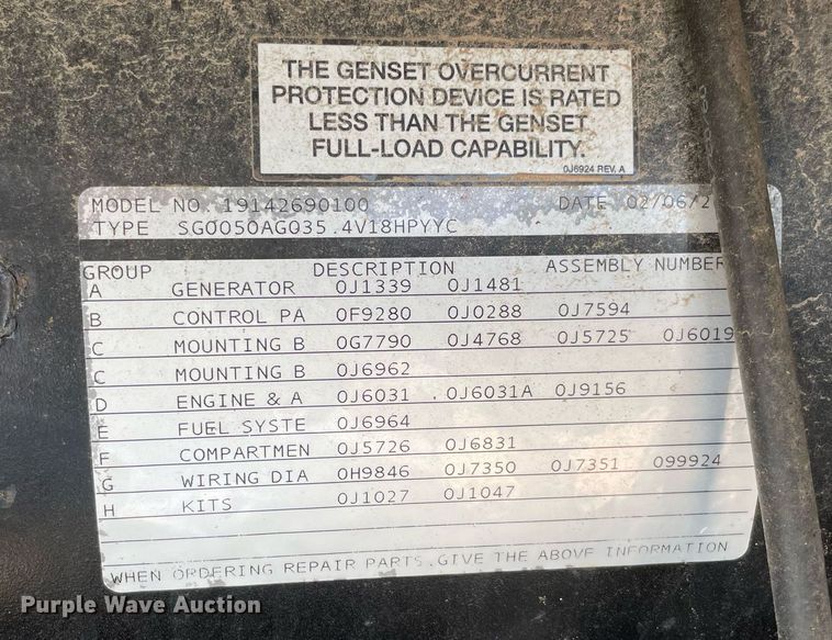 image for item NB9039 Generac Industrial Power  generator