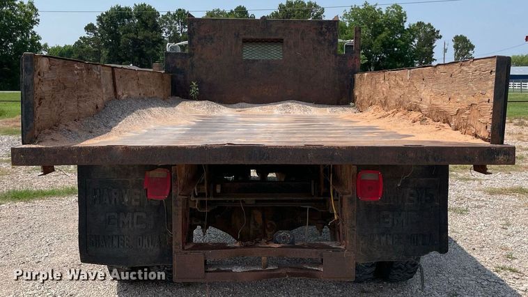 image for item NB9045 1985 Chevrolet 70  dump flatbed truck