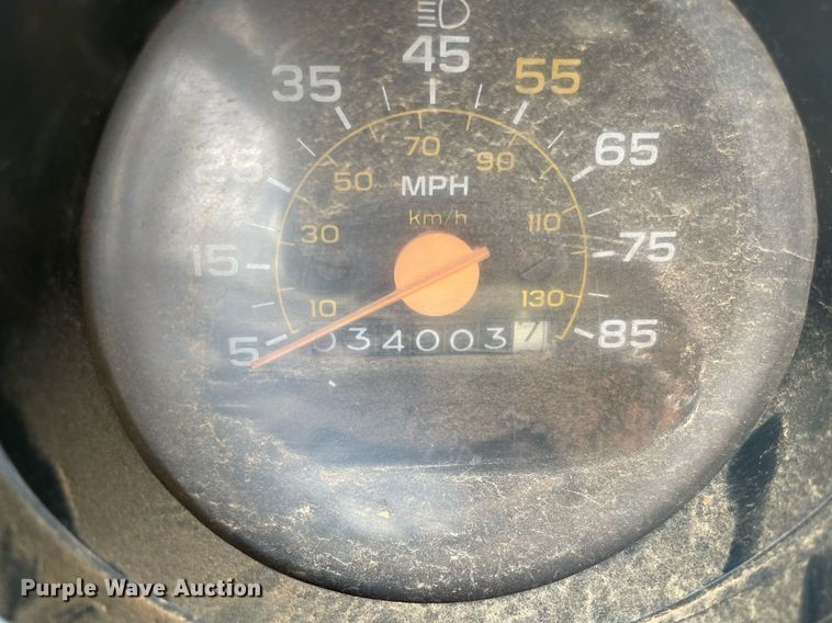 image for item NB9045 1985 Chevrolet 70  dump flatbed truck