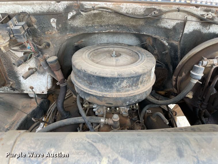 image for item NB9045 1985 Chevrolet 70  dump flatbed truck