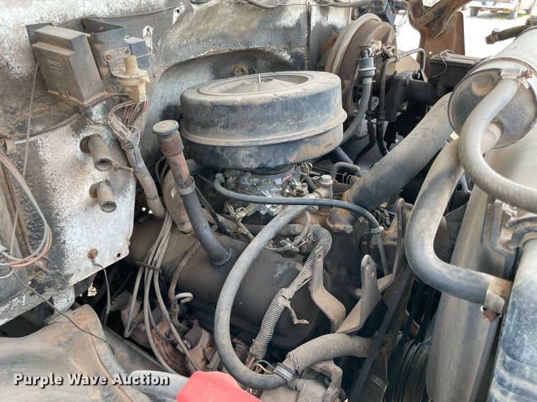 image for item NB9045 1985 Chevrolet 70  dump flatbed truck