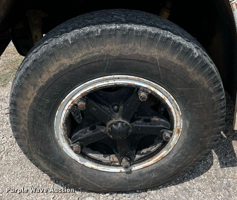 image for item NB9045 1985 Chevrolet 70  dump flatbed truck