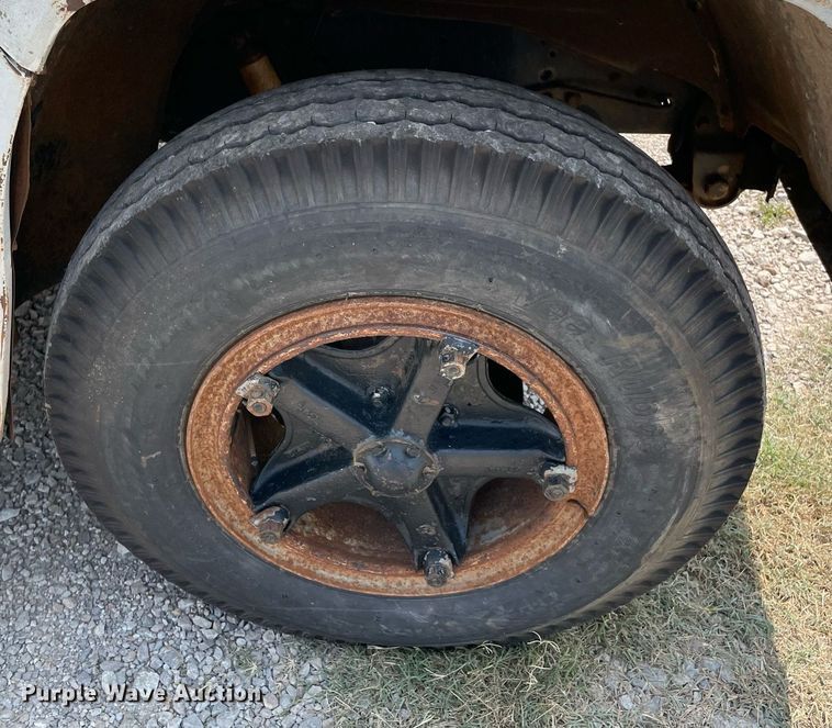 image for item NB9045 1985 Chevrolet 70  dump flatbed truck