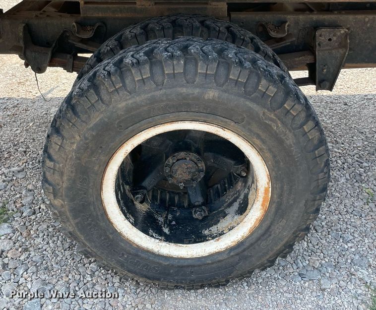 image for item NB9045 1985 Chevrolet 70  dump flatbed truck