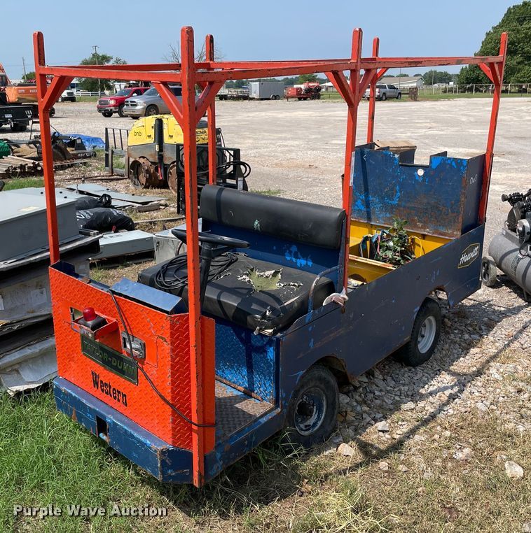image for item NB9047 Taylor Dunn Western  utility vehicle