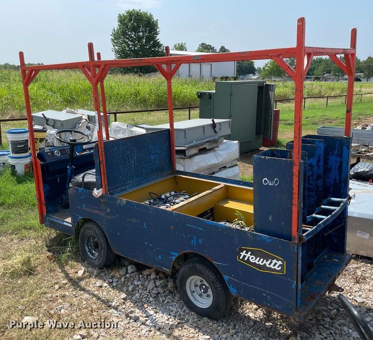 image for item NB9047 Taylor Dunn Western  utility vehicle