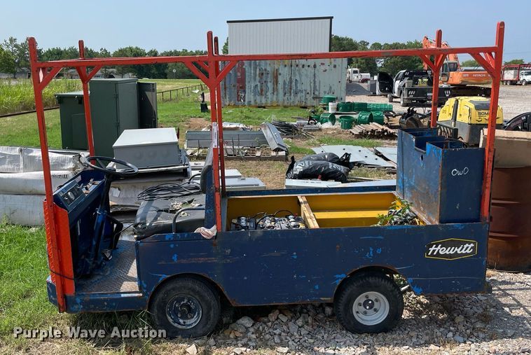 image for item NB9047 Taylor Dunn Western  utility vehicle