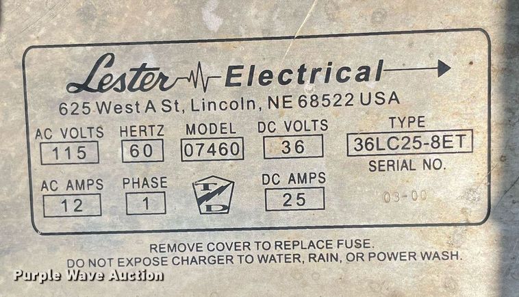 image for item NB9047 Taylor Dunn Western  utility vehicle