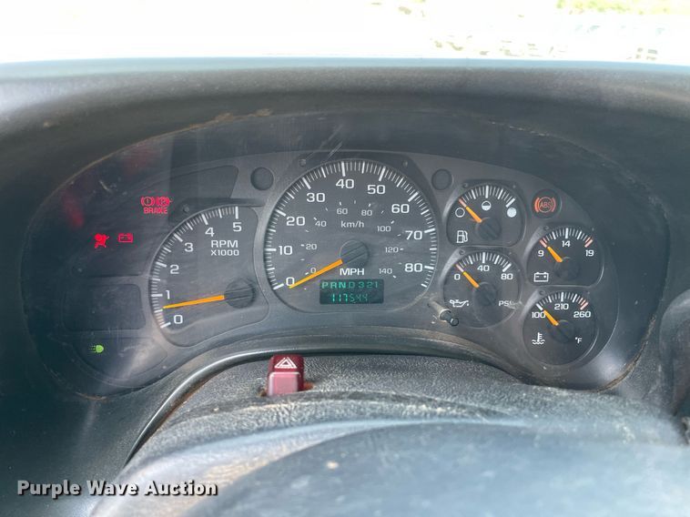 image for item NB9054 2003 Chevrolet C4500  flatbed truck