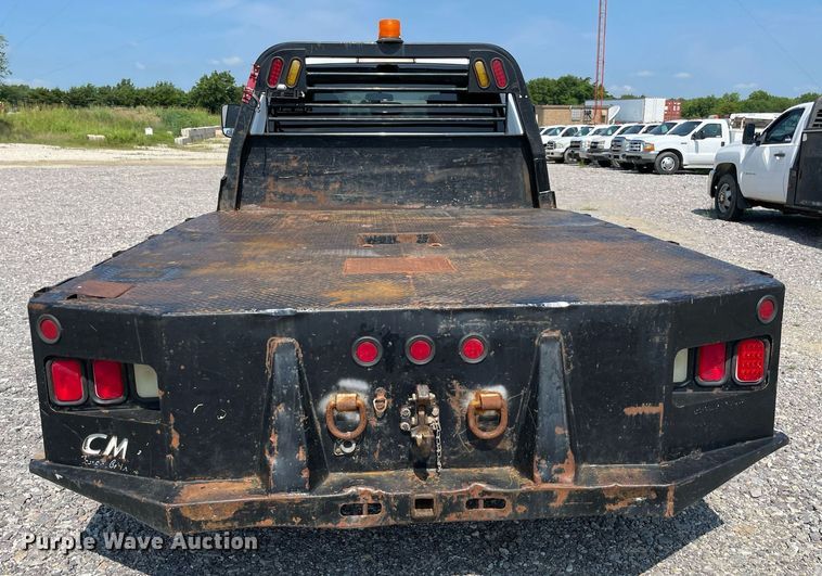 image for item NB9055 2011 Dodge Ram 3500  Crew Cab flatbed pickup truck