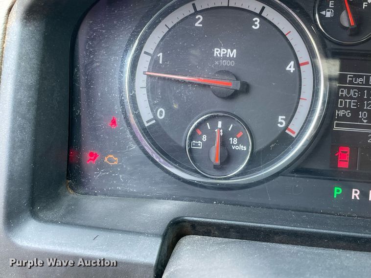 image for item NB9055 2011 Dodge Ram 3500  Crew Cab flatbed pickup truck