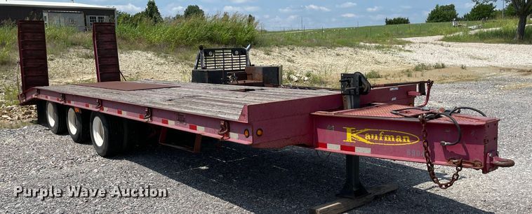 image for item NB9060 2008 Kaufman  equipment trailer