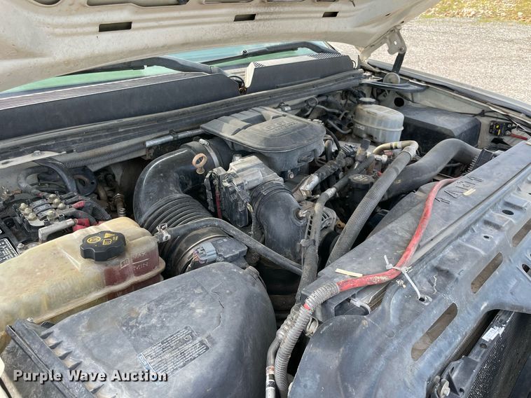 image for item NB9063 2011 GMC Sierra 3500HD  Crew Cab flatbed pickup truck