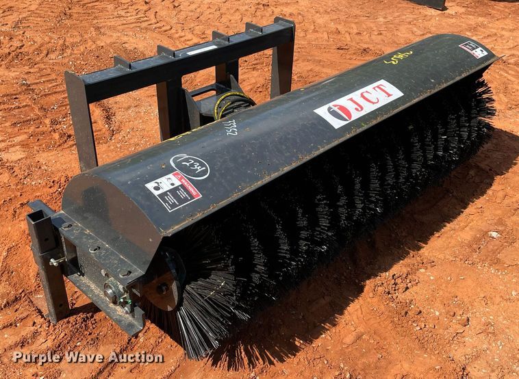 image for item NB9074 JCT  skid steer sweeper