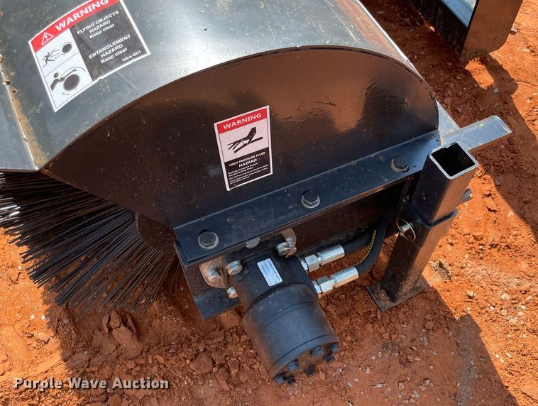 image for item NB9074 JCT  skid steer sweeper