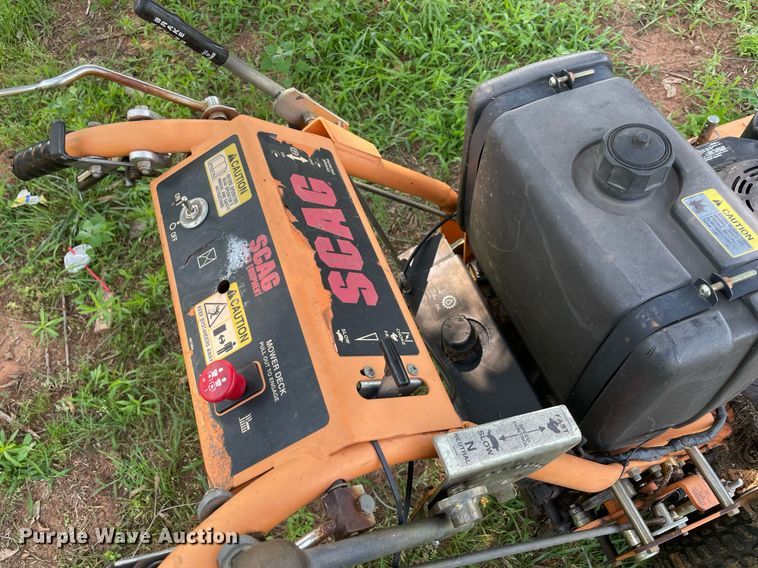 image for item NB9081 Scag SWZU35-15KH  ZTR lawn mower