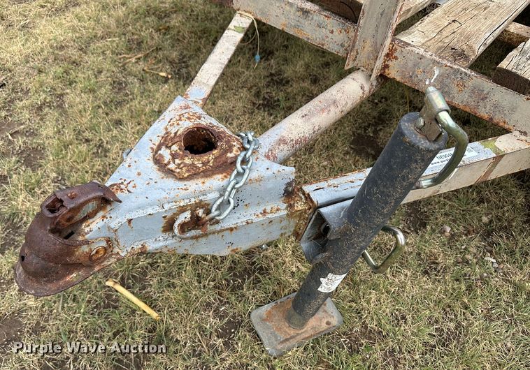 image for item NE9046 Shop built  equipment trailer