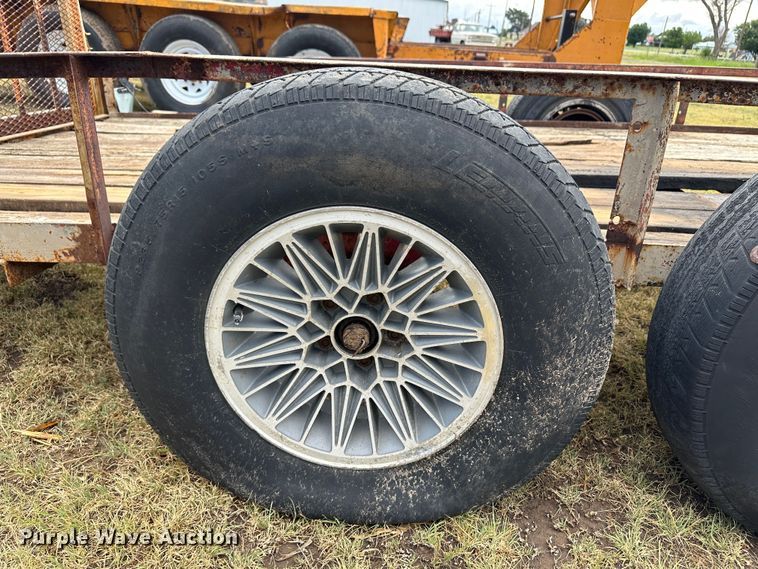 image for item NE9046 Shop built  equipment trailer