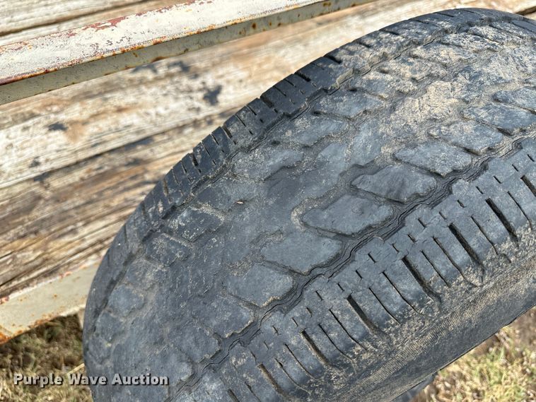 image for item NE9046 Shop built  equipment trailer