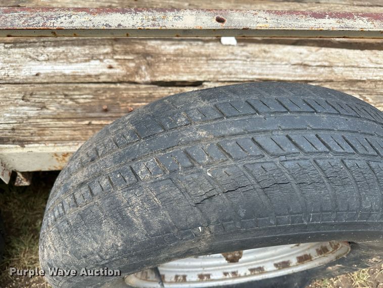 image for item NE9046 Shop built  equipment trailer