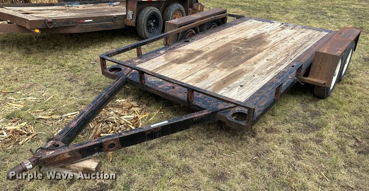 image for item NE9047 Shop built  Equipment trailer