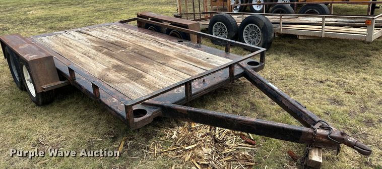 image for item NE9047 Shop built  Equipment trailer