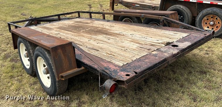 image for item NE9047 Shop built  Equipment trailer