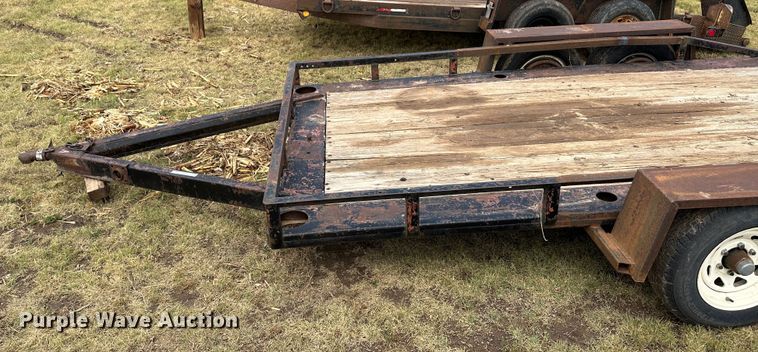 image for item NE9047 Shop built  Equipment trailer