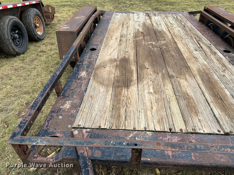 image for item NE9047 Shop built  Equipment trailer