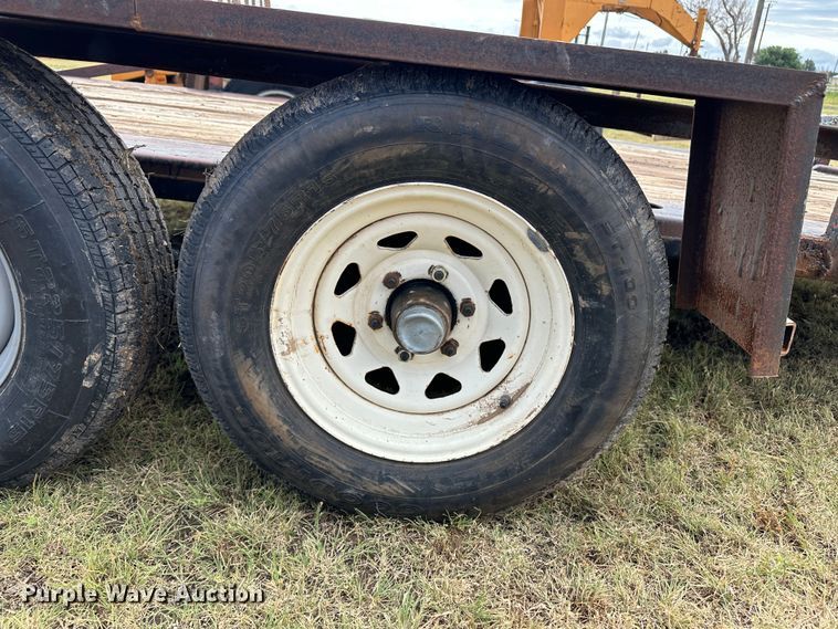 image for item NE9047 Shop built  Equipment trailer