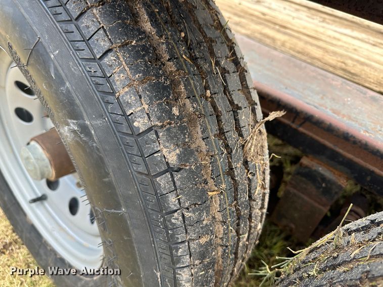 image for item NE9047 Shop built  Equipment trailer