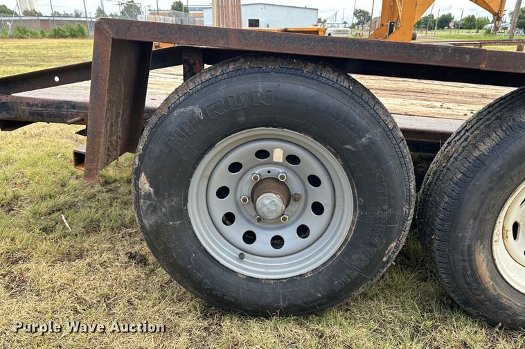 image for item NE9047 Shop built  Equipment trailer