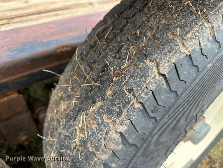 image for item NE9047 Shop built  Equipment trailer