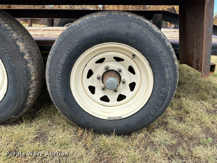 image for item NE9047 Shop built  Equipment trailer