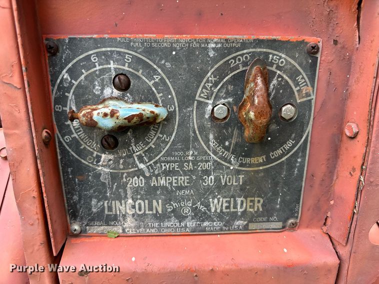 image for item NE9059 Lincoln SA-200  welder