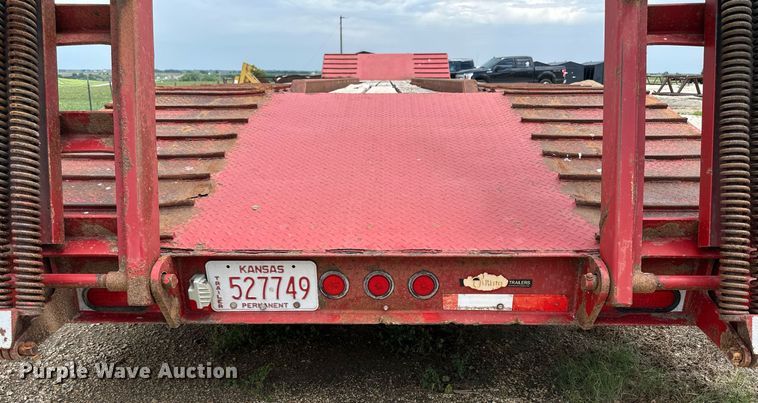 image for item NP9837 2006 Viking Trailers VFD46R16F35T  drop deck equipment trailer