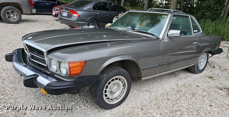 image for item NT9704 1984 Mercedes Benz 380SL